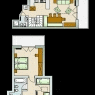 Arabba - Marmolada - Residencia Campolongo . Arabba - Apartamento 5 piezas 9/13 personas  106 m² 